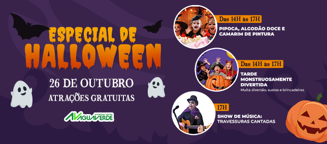 Especial de Hallowen vem aí!