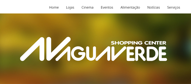 Novo site do Shopping AguaVerde está no ar